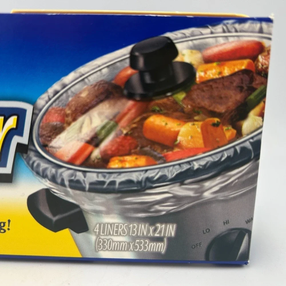 Reynolds Kitchens Slow Cooker Liners Regular Fits 3-6.5 Quarts 4 Count 2011